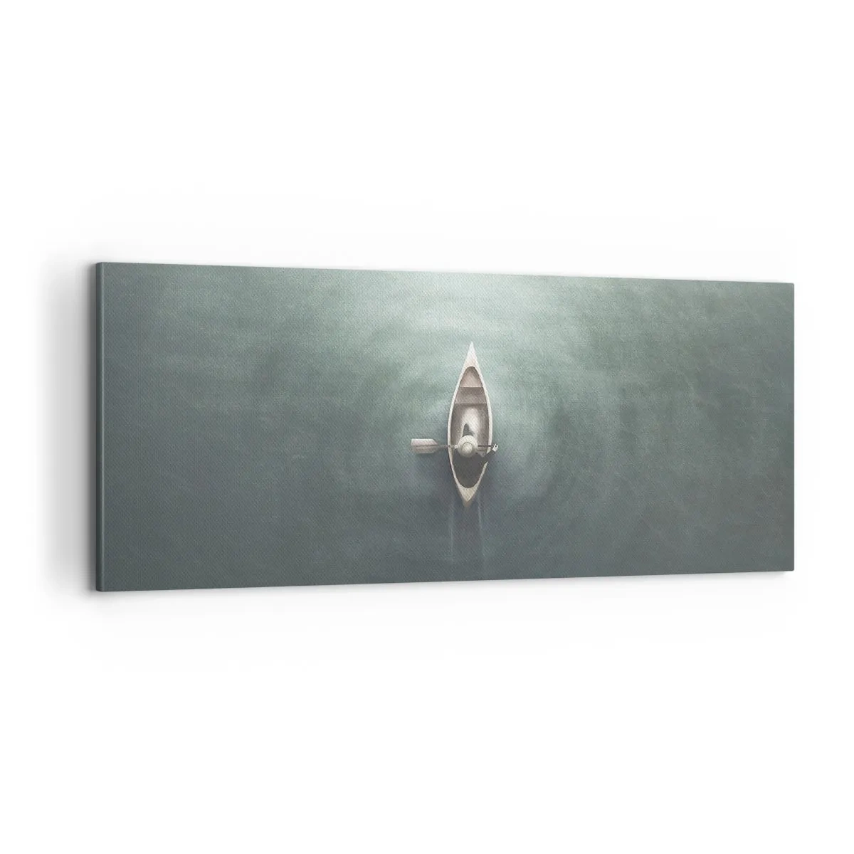 Schilderen op canvas - Door het maanmeer - 100x40 cm