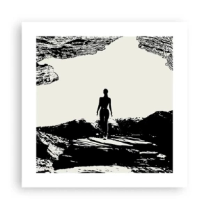 Poster - Een nieuwe kijk - 40x40 cm