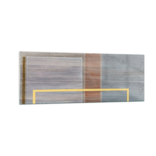 Schilderen op glas - Eenvoudig en rustig - 140x50 cm