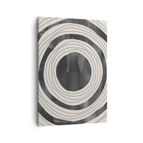 Schilderen op canvas - Precies op het punt - 50x70 cm