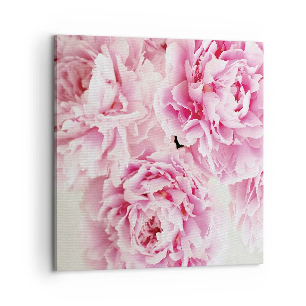 Schilderen op canvas - In roze glamour - 60x60 cm