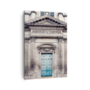 Schilderen op canvas - De toegangspoort tot de wereld van de geest - 70x100 cm