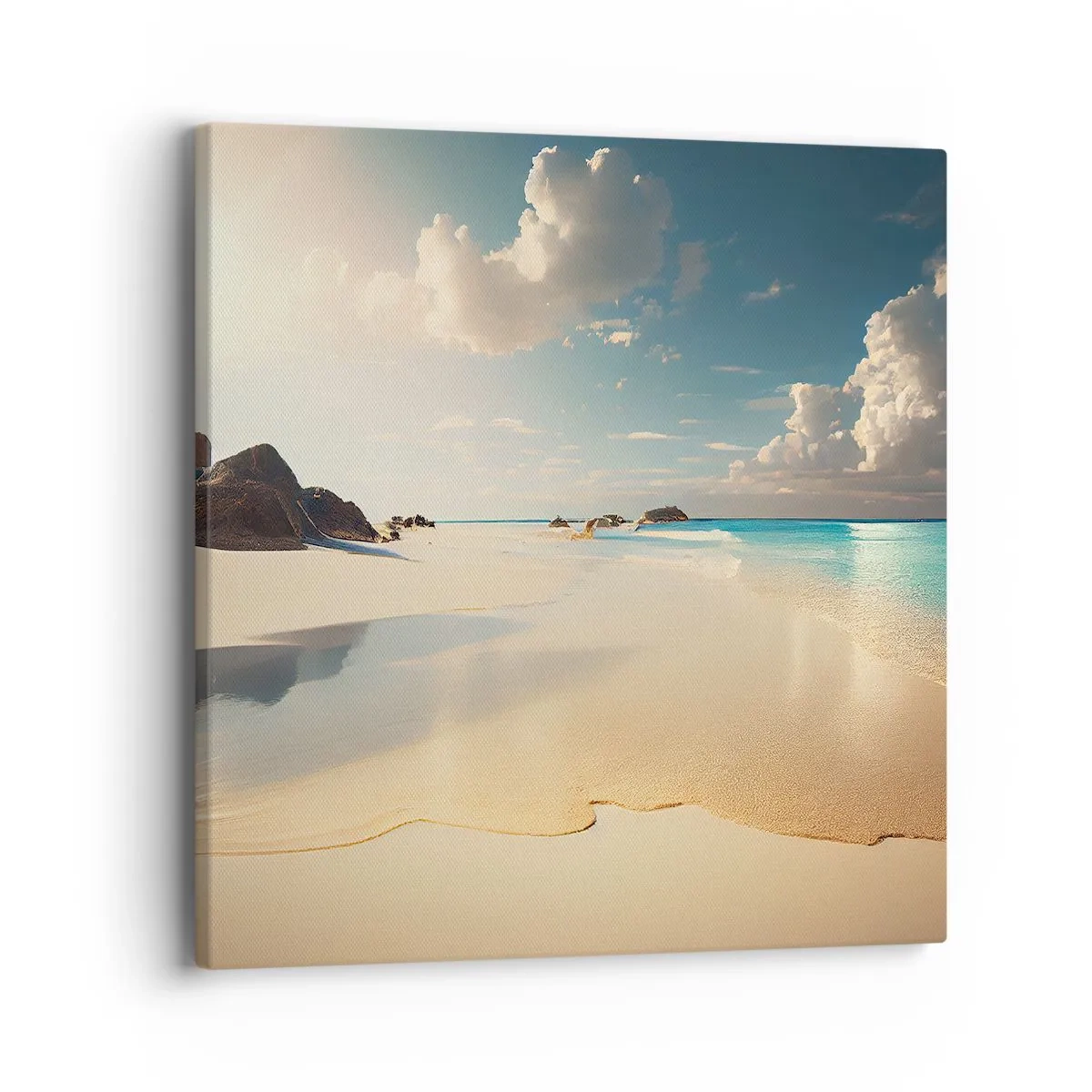 Schilderen op canvas - Een droomdag - 40x40 cm