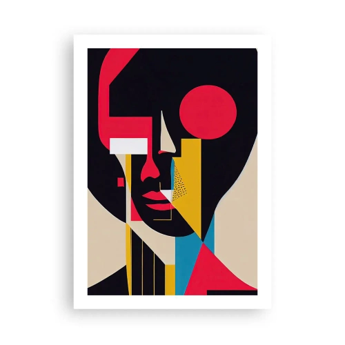 Poster - Haar innerlijke wereld - 50x70 cm