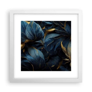 Poster in een witte lijst - Met goud gevoerd - 30x30 cm