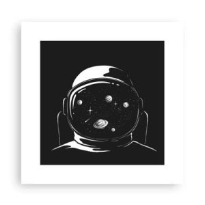 Poster - Mooi uitzicht - 30x30 cm