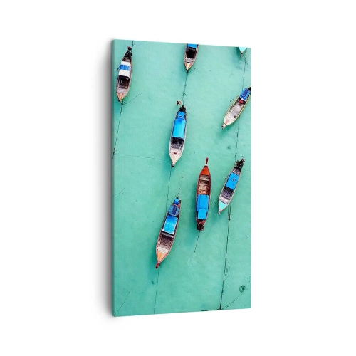 Schilderen op canvas - In blijde verwachting - 45x80 cm