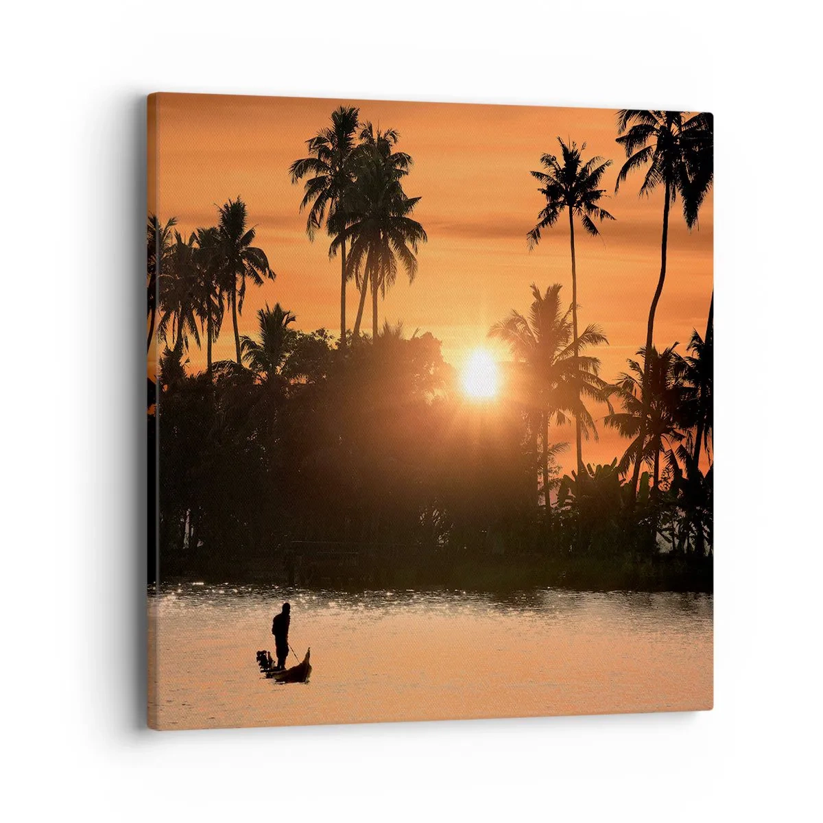 Schilderen op canvas - Tijd om te ontspannen - 40x40 cm