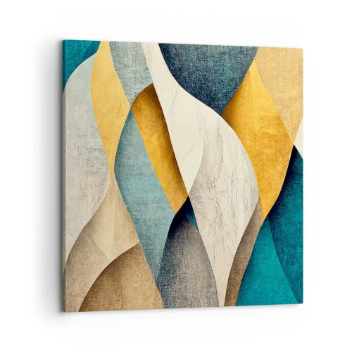 Schilderen op canvas - Ritme en beweging - 60x60 cm
