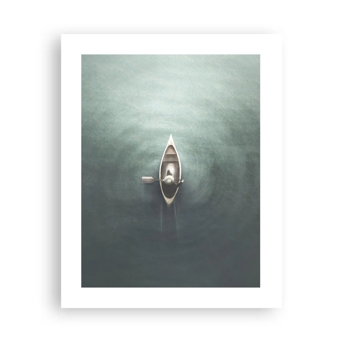 Poster - Door het maanmeer - 40x50 cm