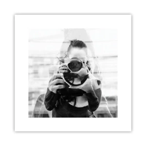 Poster - Maker en materiaal - 30x30 cm