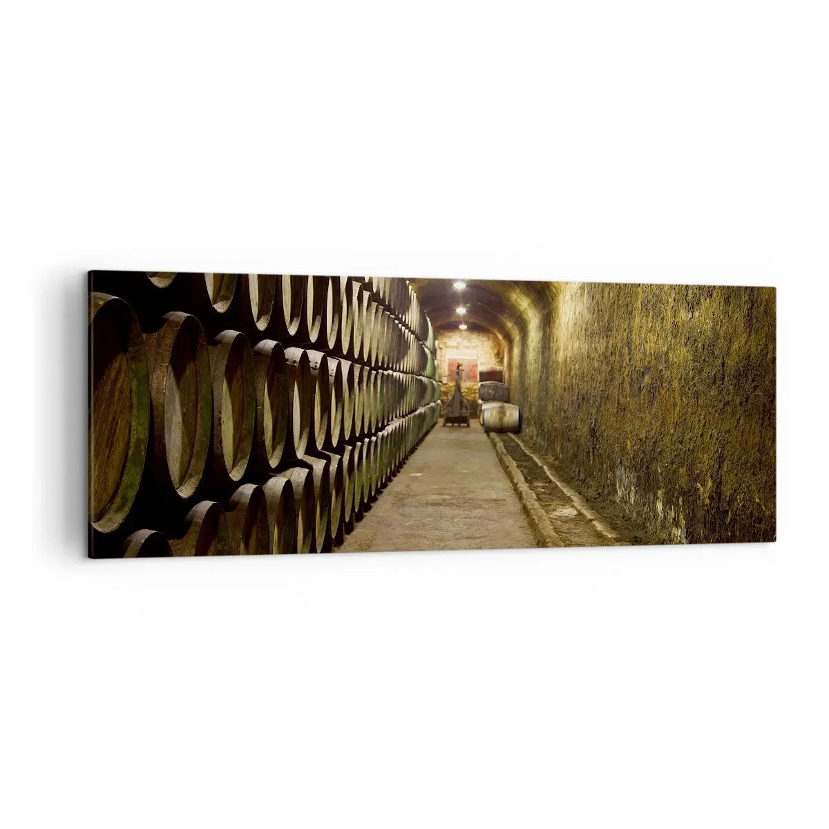 Schilderen op canvas - Het is goed om te gaan liggen - 140x50 cm