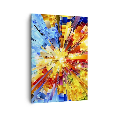 Schilderen op canvas - In medias res - 50x70 cm