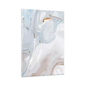Schilderen op glas - Het wit is verheven - 50x70 cm