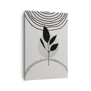 Schilderen op canvas - Compositie: natuurrituelen - 70x100 cm