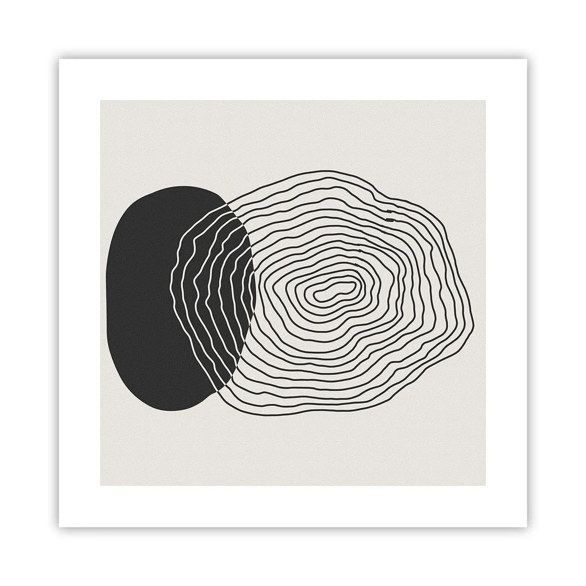 Poster - Duur en spiertrekkingen - 40x40 cm