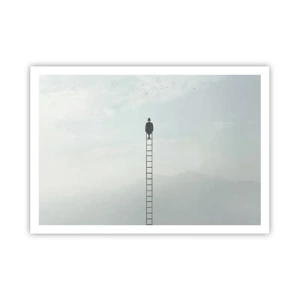 Poster - Stap verder op! - 100x70 cm