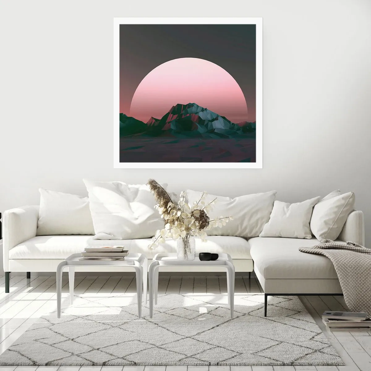 Poster - In een naburig sterrenstelsel - 40x40 cm