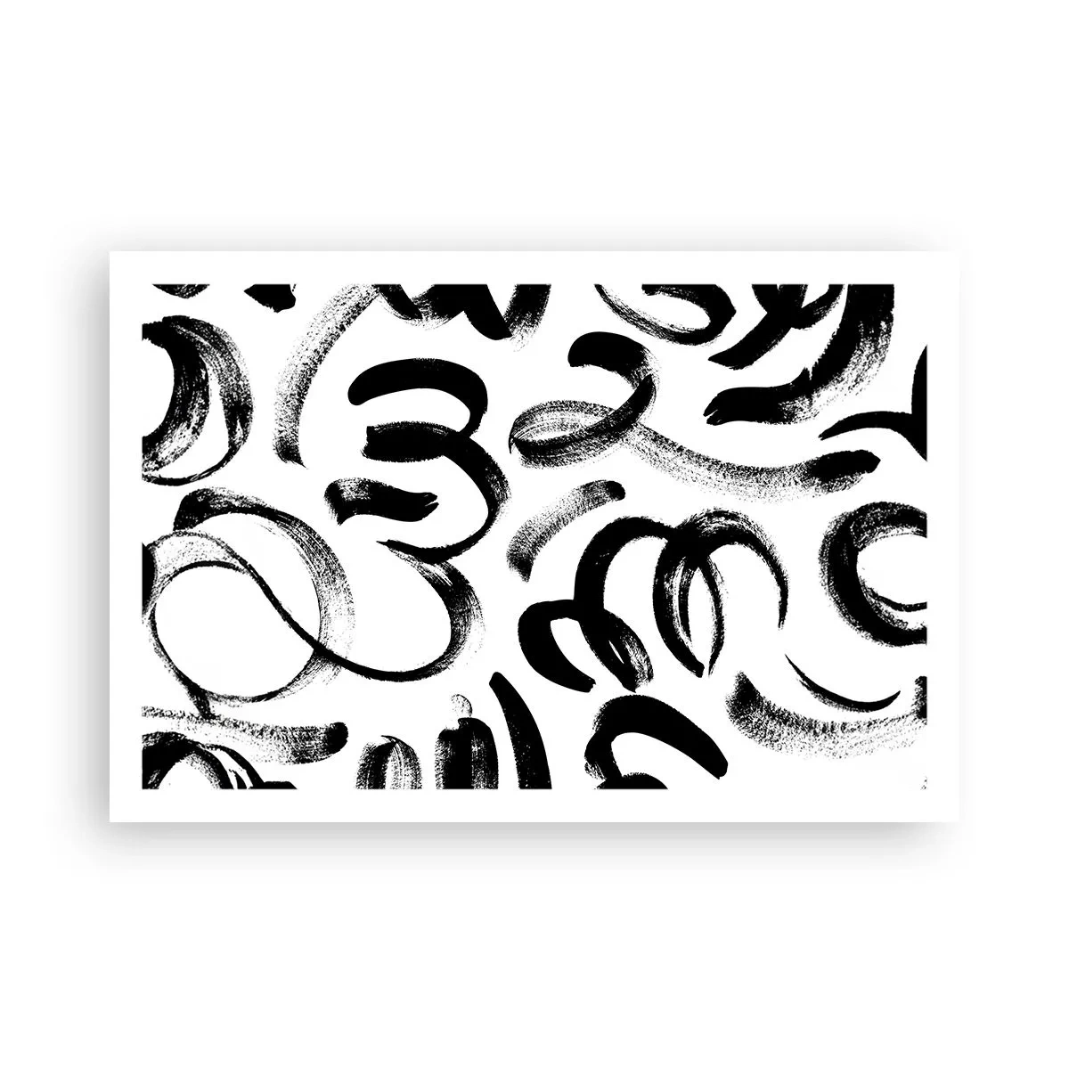 Poster - Zwart op wit - 91x61 cm