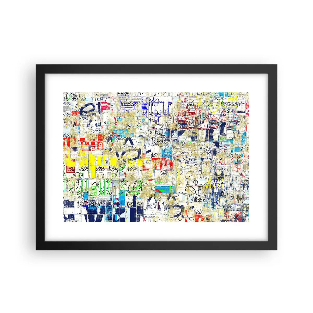 Poster in een zwarte lijst - Het is gewoon een lust voor het oog - 40x30 cm