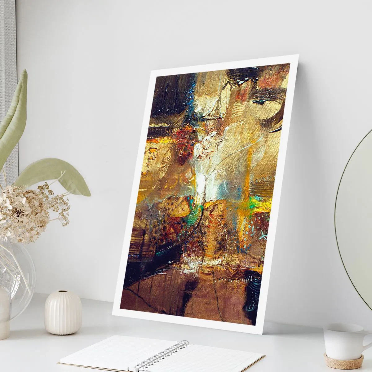 Poster - Koud, warmer, heet - 30x40 cm