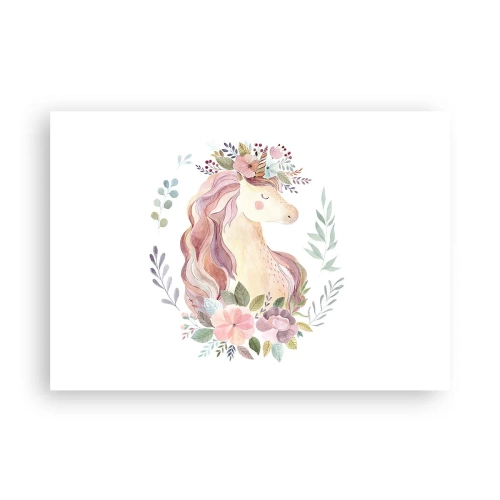 Poster - Een uitnodiging in de wereld van sprookjes - 100x70 cm