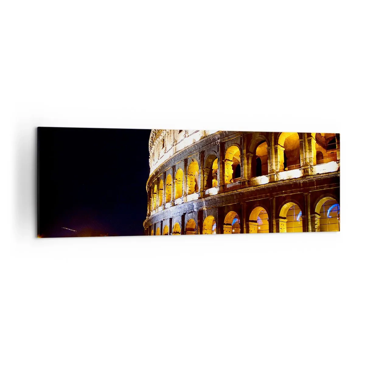 Schilderen op canvas - Het is tijd om de Olympische Spelen te starten - 160x50 cm
