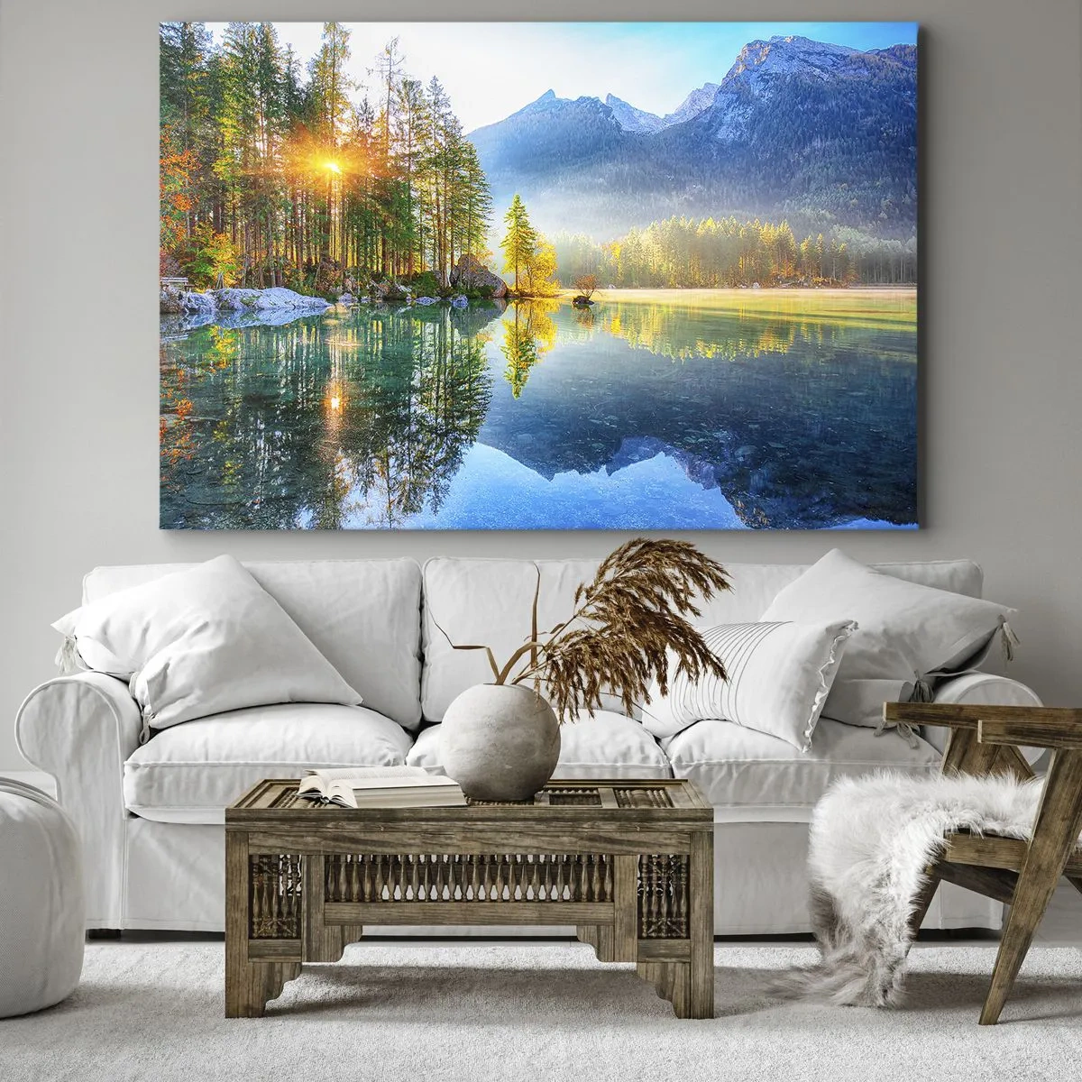 Schilderen op canvas - Majesteit en zoetheid - 120x80 cm