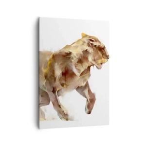 Schilderen op canvas - Wilde gratie - 50x70 cm