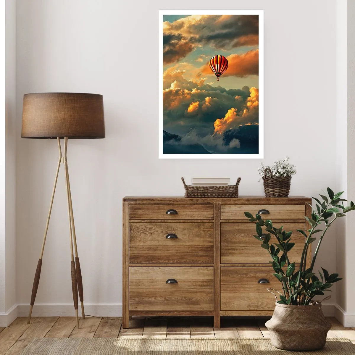 Poster - Ik vlieg omdat ik dat wil - 61x91 cm