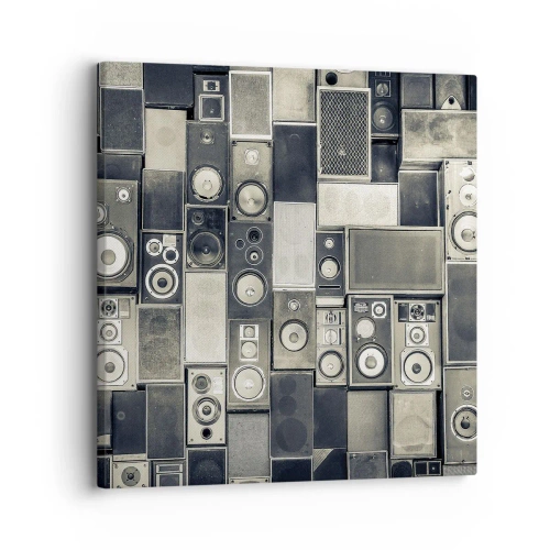 Schilderen op canvas - En alles is goed - 30x30 cm