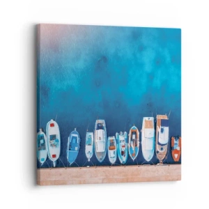 Schilderen op canvas - In één rij - 30x30 cm