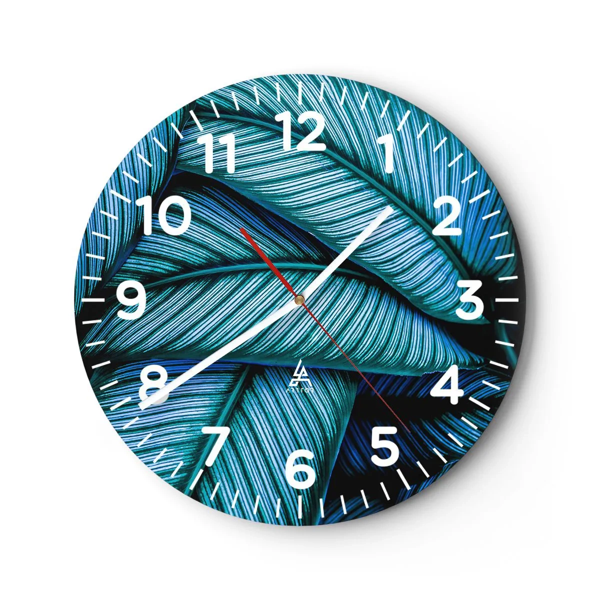 Wandklok - Klok - Levens lijnen - 30x30 cm