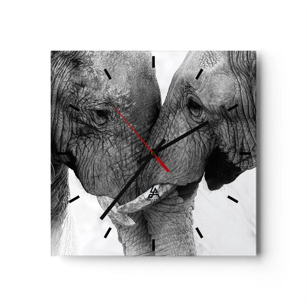 Wandklok - Klok - Oprechte bekentenis - 30x30 cm