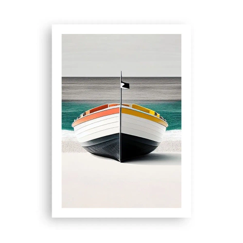 Poster - Op zijn plaats - 50x70 cm