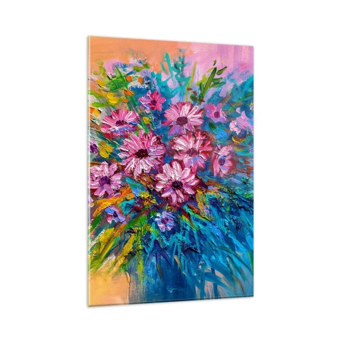 Schilderen op glas - Levensenergie - 80x120 cm