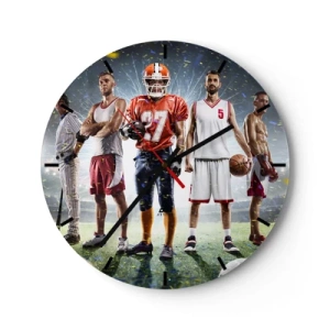 Wandklok - Klok - Veldgladiatoren - 40x40 cm