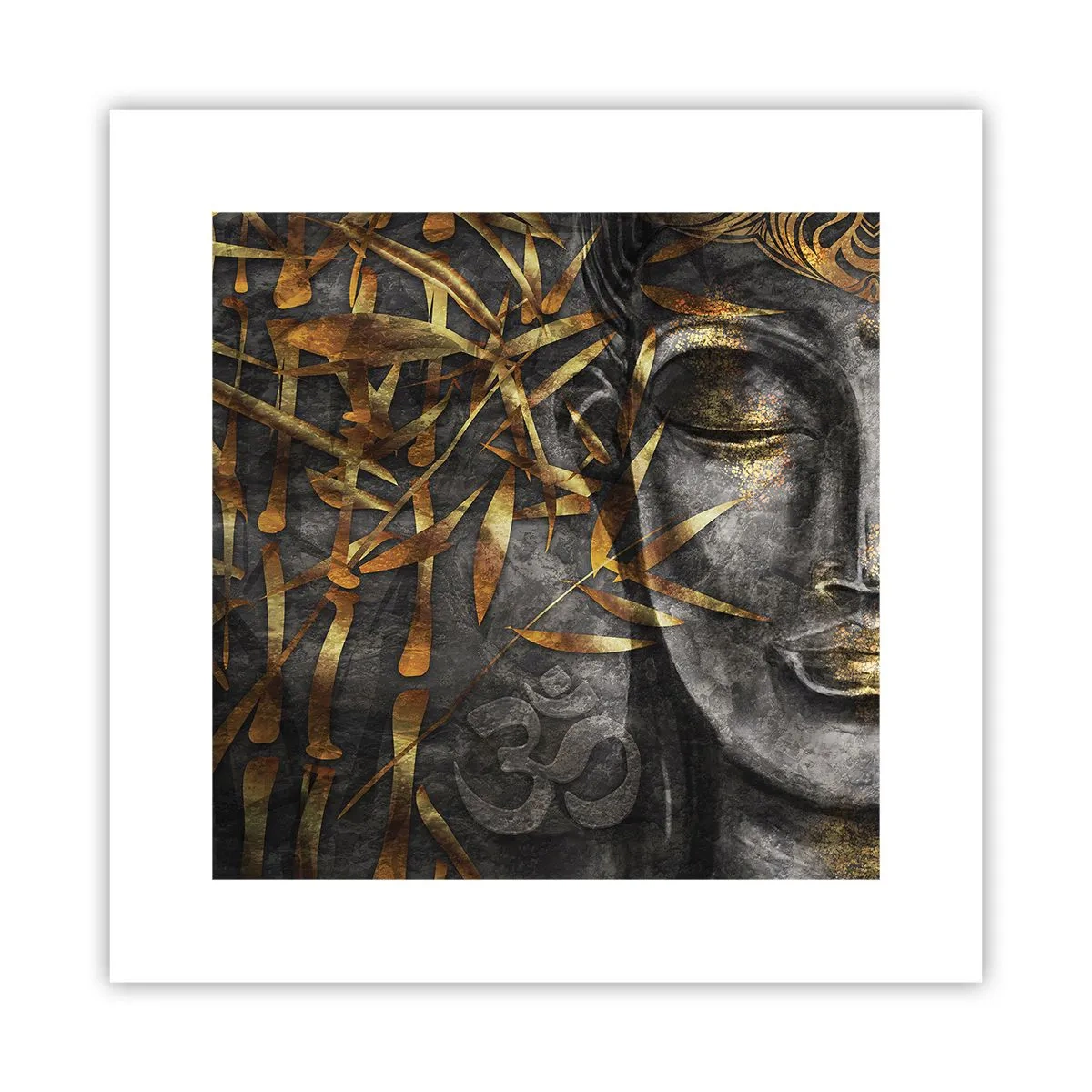 Poster - Voel de rust - 30x30 cm