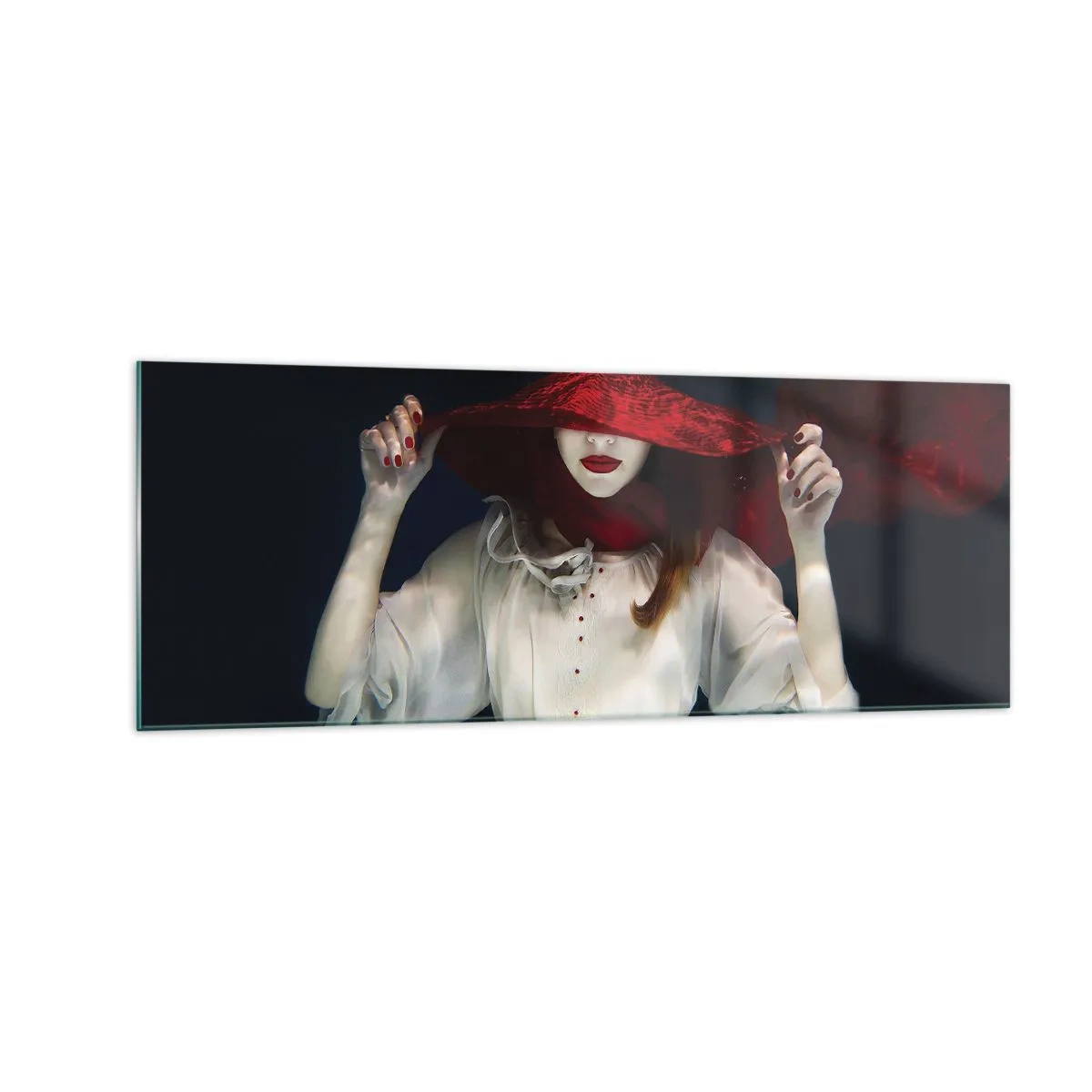 Schilderen op glas - Hatelijke godin in de Slavische mythologie - 140x50 cm