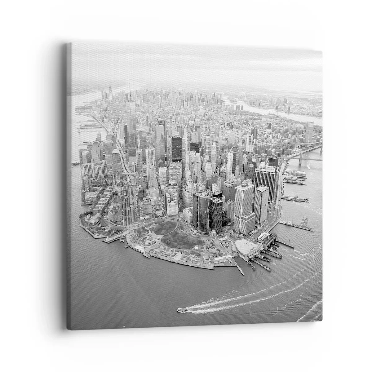 Schilderen op canvas - Hoe niet lief te hebben? - 40x40 cm