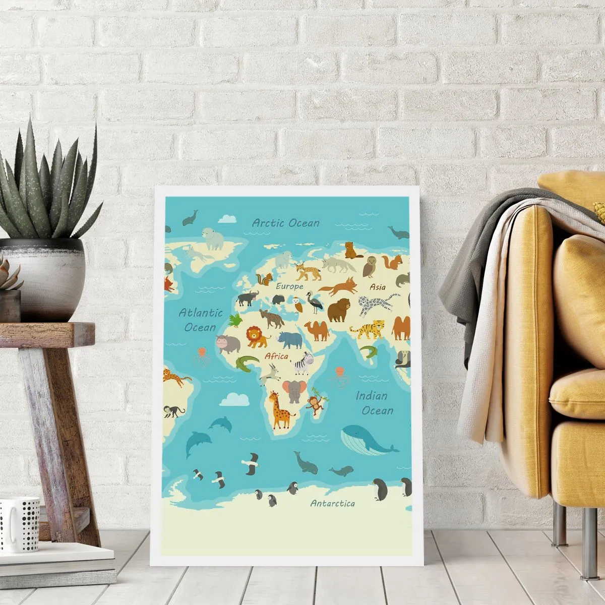 Poster - Goede buren - 70x100 cm