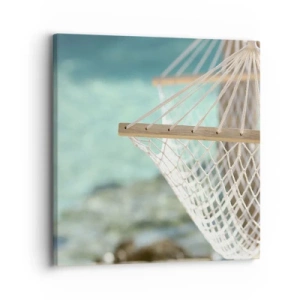 Schilderen op canvas - Tijd om te ontspannen - 30x30 cm