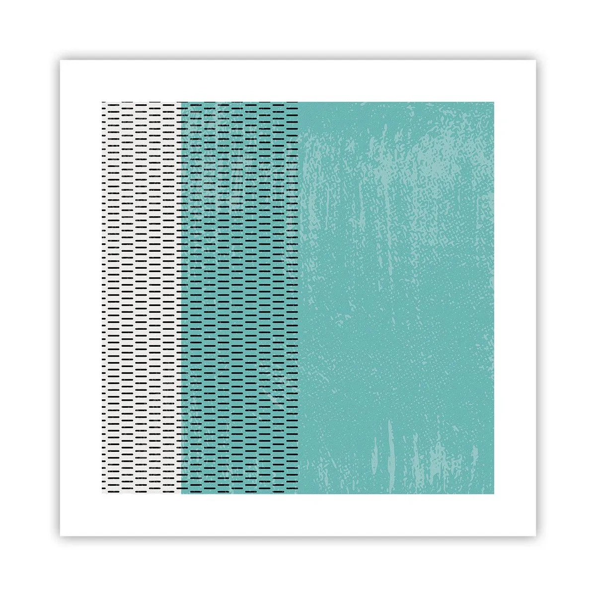 Poster - Een uitgebalanceerde compositie - 40x40 cm