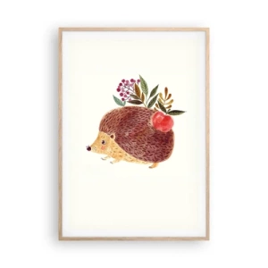 Een poster in een licht eiken lijst - En je vindt mij al leuk - 70x100 cm