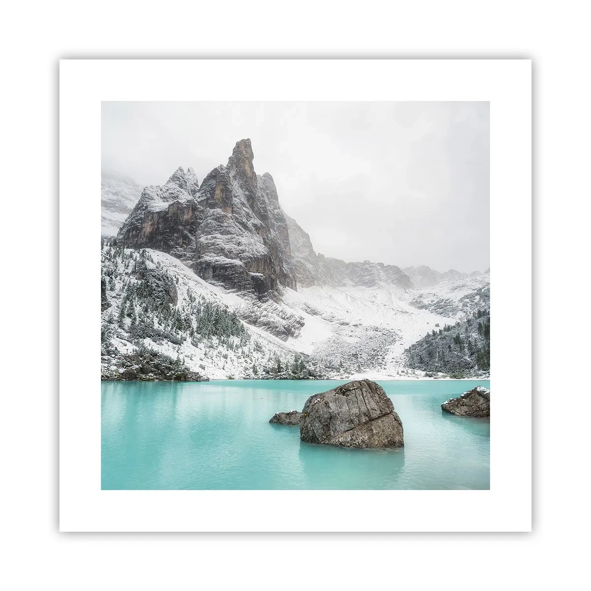 Poster - Bewakend - 40x40 cm