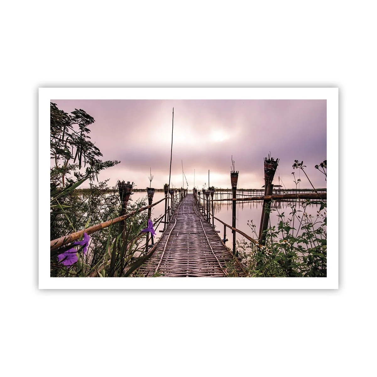 Poster - Rust en stilte van Azië - 91x61 cm