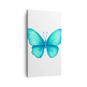 Schilderen op canvas - Turkoois van nature - 45x80 cm