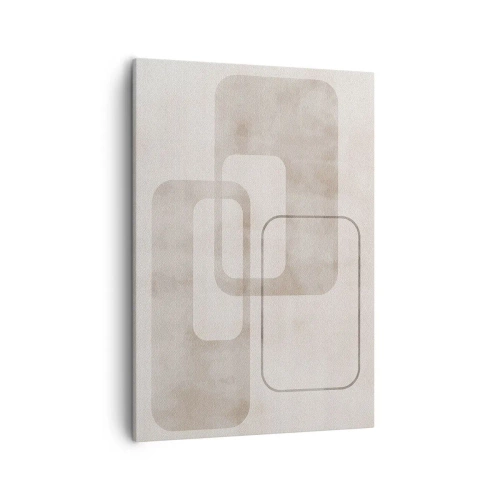 Schilderen op canvas - Geometrische voeg - 50x70 cm