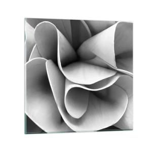 Schilderen op glas - Het gebeurt in de ruimte - 60x60 cm