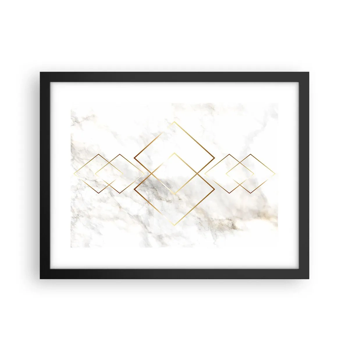 Poster in een zwarte lijst - Een uitzicht tot in het oneindige - 40x30 cm